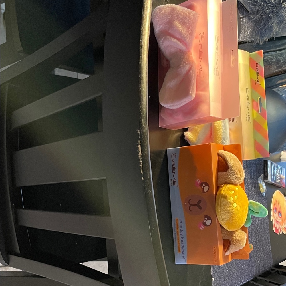 Cute Plush Headbands Set